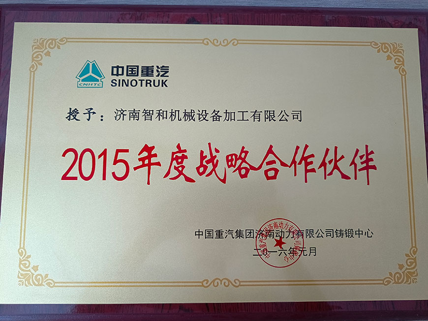 2015年度戰略合作(zuò)夥伴(bàn)